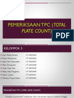 Pemeriksaan TPC (Total Plate Count)