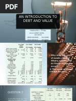 An Introduction To Debt Policy and Value - Syndicate 4