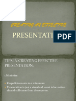 Effective Presentation