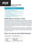 Ussd Money Transfer