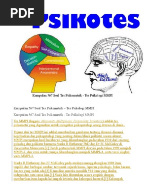 Psikotes | PDF
