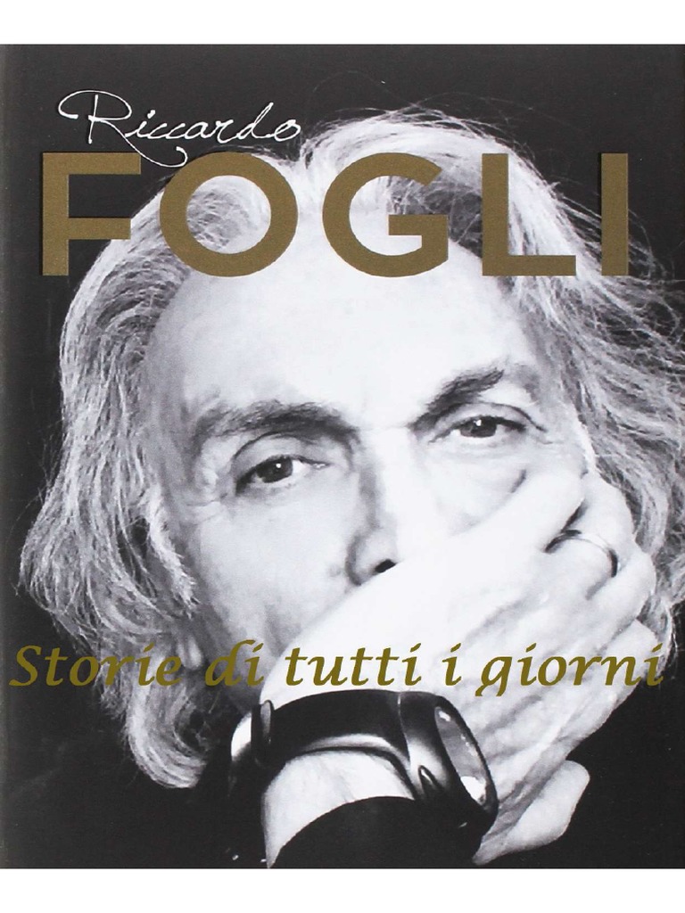 Storie Di Tutti I Giorni Riccardo Fogli