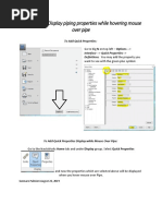 NavisWorks Display Properties