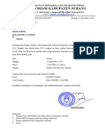 Surat Dispensasi U15