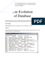 Database Evolution 