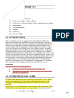 Unit 9 Interferometry: Structure