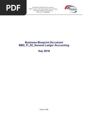 BBP FI 02 General Ledger Accounting v.0