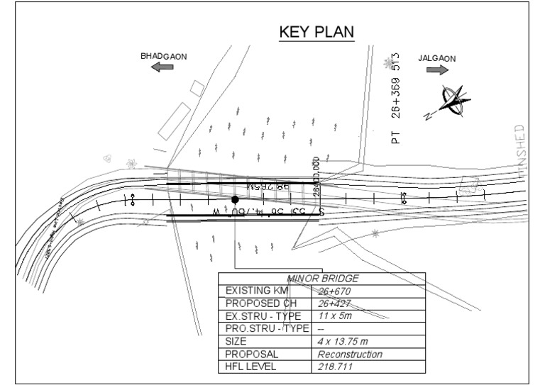 Bhadgaon Jalgaon Minor Bridge Proposal | PDF