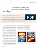 Best Practice in Heat Treatment of Large Dies Made of Hot Work Tool Steels