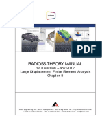 Large Displacement Finite Element Analysis Interface Theory Manual