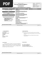 University of Southeastern Philippines: Course Syllabus in Introduction To Linguistics