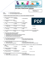 Soal Tematik Kelas 5 SD Tema 2 Subtema 1 Cara Tubuh Mengolah Udara Bersih Dan Kunci Jawaban