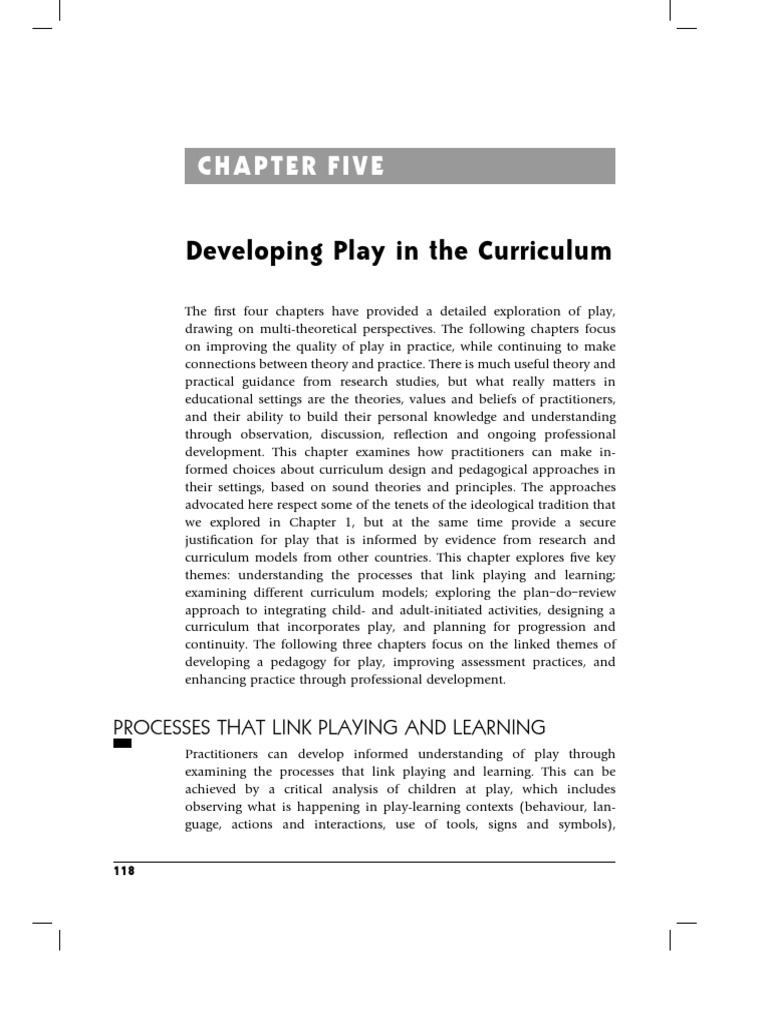Enhancing Play-Based Learning Strategies | PDF | Early Childhood ...