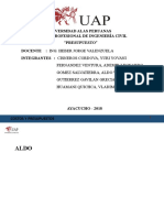 Universidad Alas Peruanas Escuela Profesional de Ingeniería Civil "Presupuesto"