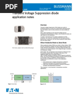 Transient Voltage Suppde Application Note