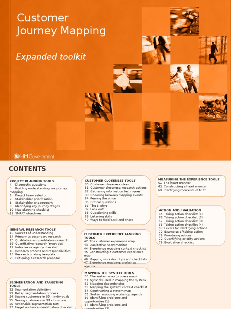 Journey Mapping Toolkit Final April 2008 | PDF | Marketing Strategy ...