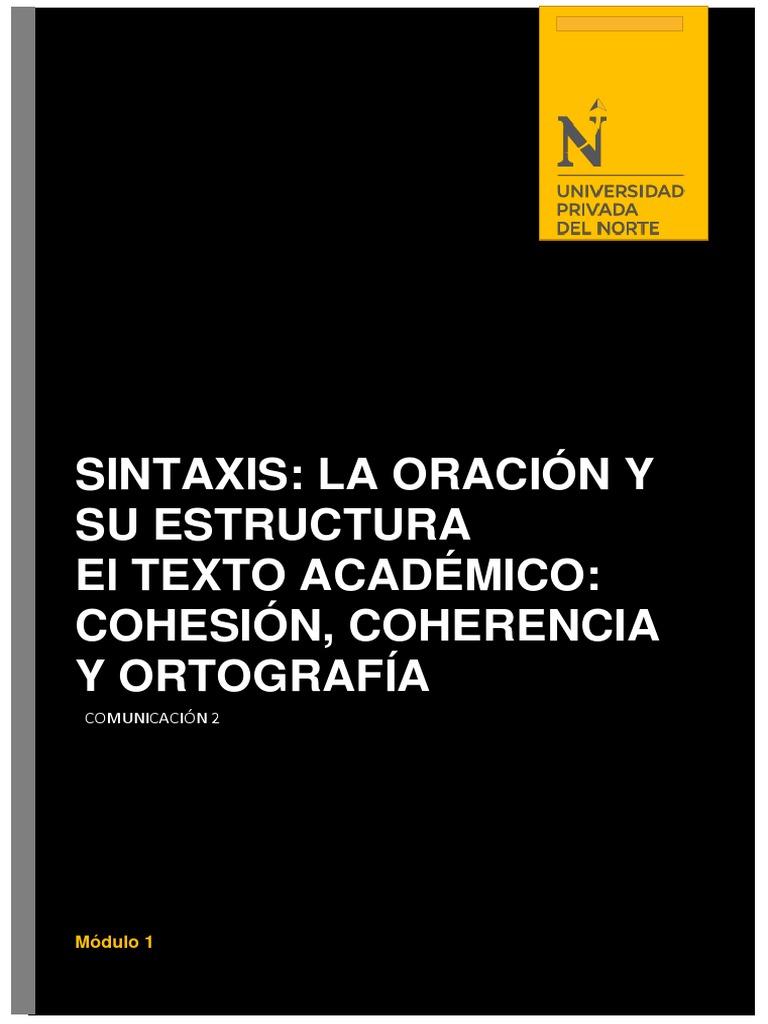 Sintaxis La Oración y Su Estructura PDF Wikipedia Oración