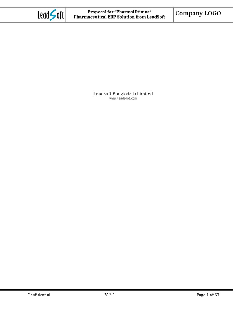 Proposal | PDF | Software Testing | Enterprise Resource Planning