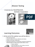 Pull-Off Adhesion Testing