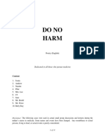 Do No Harm (Poetry) - RBunayog