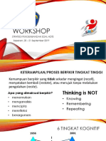 Workshop Pengembangan Soal Hots