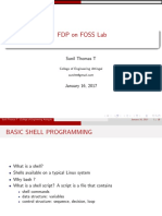 Basic Shell Programming