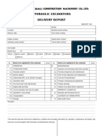 Delivery Report Form