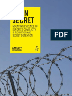 Open Secret Mounting Evidence of Europe's Compliicity in Rendition and Secret Detention Amnesty International