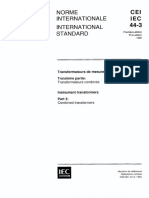 IEC 443 (1980) - Transformadores Combinados