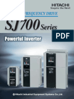 Hitachi Sj700 Series Variable Frequency Drive