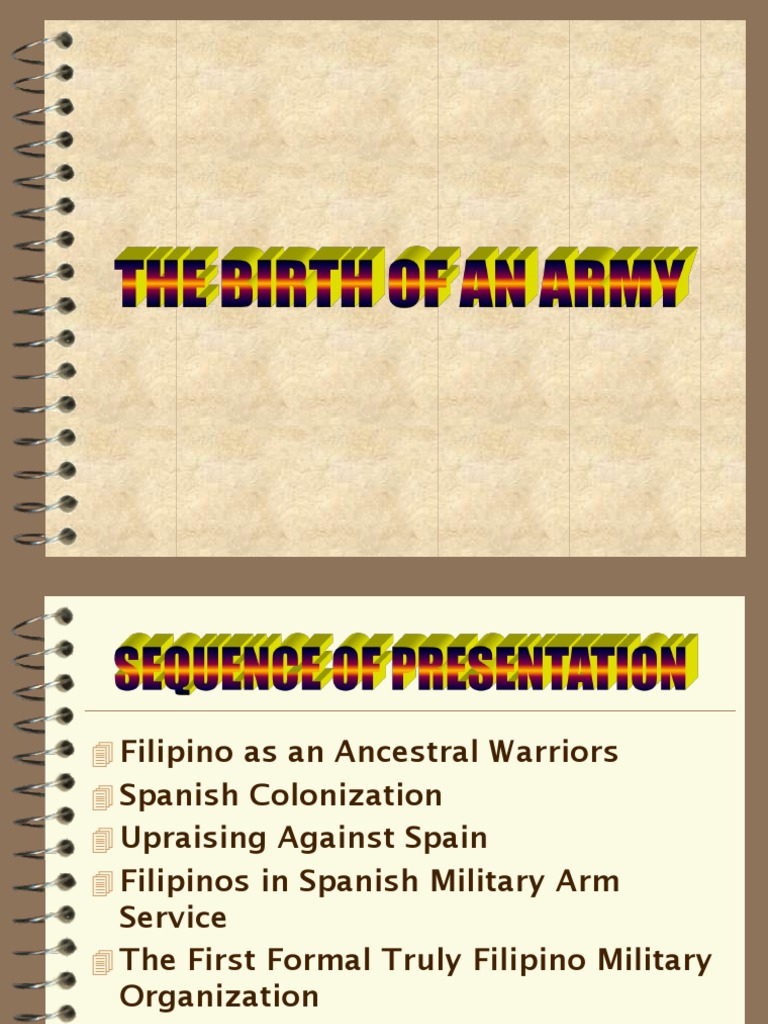 Evolution of Filipino Military History | PDF | Juan Ponce Enrile ...
