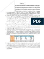 Termodinámica taller procesos cilindro-pistón