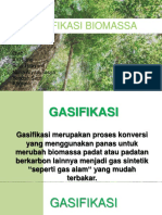 Gasifikasi Biomassa