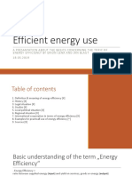 Energy Efficiency