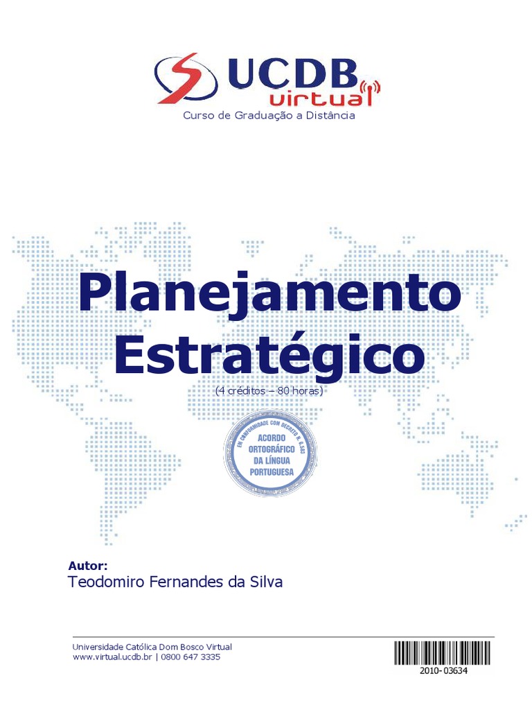 Planejamento Estrategico | PDF | Análise SWOT | Planejamento estratégico