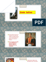 Presentacion en Power Point de Simon Bolivar