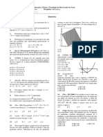 Exercício Função - Quadrática 2