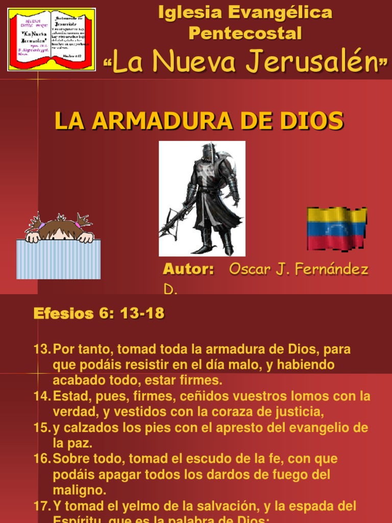 La Armadura de Dios | PDF | Oración | Fe