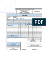 Invoice: Ahmedabad School of Linguistics