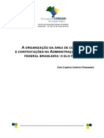 (2014) FERNANDES - A Organização da área de compras e contratações na administração pública federal brasileira - o elo frágil.pdf