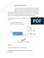 Iot Based Speed Checker in Highway