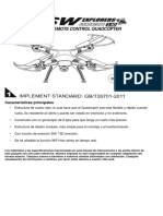 Syma X5SW - Manual Dron Español PDF