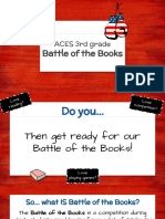 Battle of The Books: ACES 3rd Grade