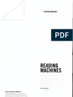 Stephen Ramsay Reading Machines Toward An Algorithmic Criticism PDF