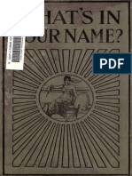 What's in Your Name PDF