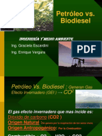 Petroleo Vs Biodiesel