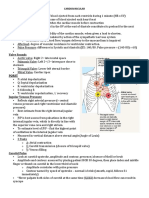 Cardiovascular Definitions and Exam Techniques