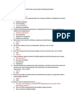 Database Fundamentals Quiz Answers