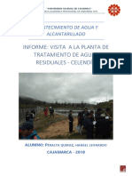 Informe Ptar Celendin