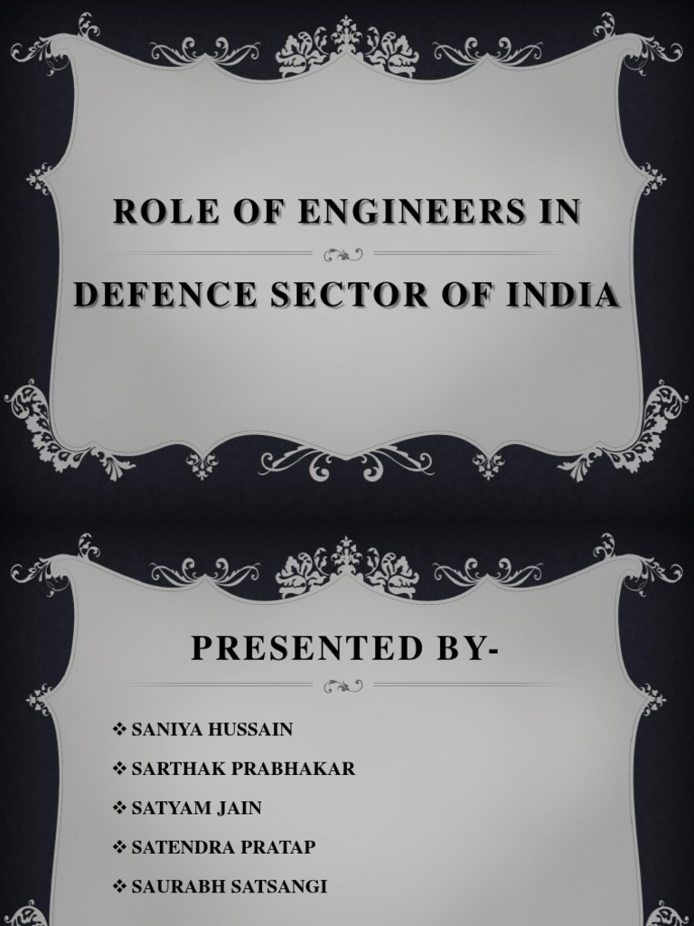 Engineers' Roles in Indian Defence | PDF | Military Science | Military